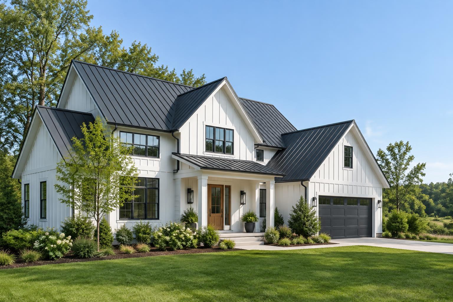 Metal & Modern Homes concept